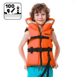 Kayaks Soldes Boutique 7 GILET DE SAUVETAGE JOBE COMFORT BOATING VEST ENFANT ORANGE