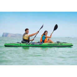 KAYAK GONFLABLE INTEX CHALLENGER K2 -Kayaks Soldes Boutique kayak gonflable intex challenger k2 2