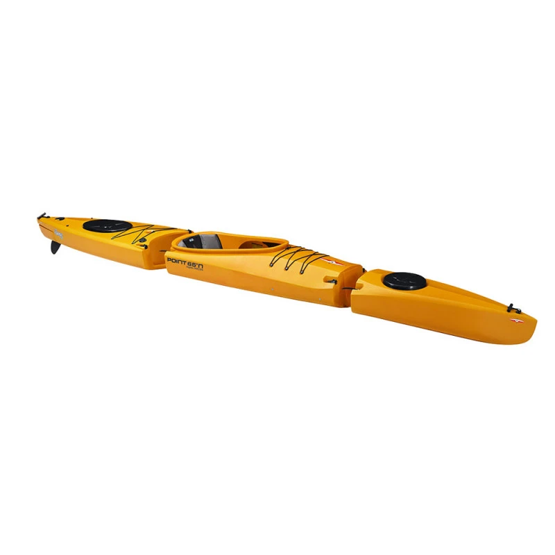 KAYAK MODULABLE POINT 65°N MERCURY GTX SOLO JAUNE 4 KAYAK MODULABLE POINT 65°N MERCURY GTX SOLO JAUNE – Image 2